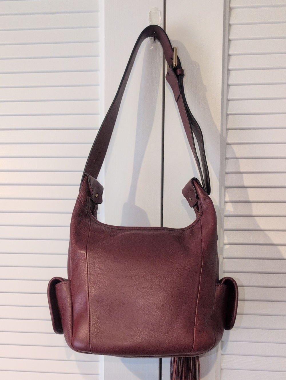 Chloe Gabby Leather Hobo Shoulder Bag with Tassel - Picture 5 of 16